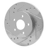 R1 Concepts 2001-2008 Ford Mondeo (Mexico) Rear Left Drilled & Slotted Silver Brake Rotor by R1 Concepts 631-20013L