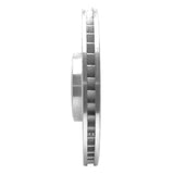 Dynamic Friction 2008-2009 Jaguar XKR Right Front Drilled & Slotted Silver Brake Rotor by Dynamic Friction Company 631-20021D