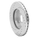 R1 Concepts 1994-2002 Ford Aspire Front Right Drilled & Slotted Silver Brake Rotor by R1 Concepts 631-21000R