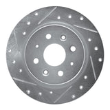 R1 Concepts 1998-2003 Kia Spectra Rear Left Drilled & Slotted Silver Brake Rotor by R1 Concepts 631-21003L