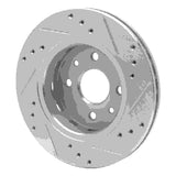 R1 Concepts 2001-2003 Kia Spectra Front Left Drilled & Slotted Silver Brake Rotor by R1 Concepts 631-21004L