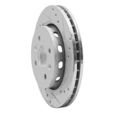 R1 Concepts 2001-2003 Kia Sephia Front Right Drilled & Slotted Silver Brake Rotor by R1 Concepts 631-21004R