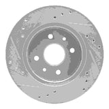 R1 Concepts 2001-2003 Kia Sephia Front Right Drilled & Slotted Silver Brake Rotor by R1 Concepts 631-21004R