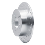 Dynamic Friction 2007-2012 Kia Rondo (Canada) Rear Right Drilled & Slotted Silver Brake Rotor by Dynamic Friction Company 631-21010R