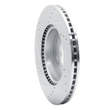 Dynamic Friction 2010-2011 Kia Soul Front Right Drilled & Slotted Silver Brake Rotor by Dynamic Friction Company 631-21012R