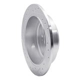 Dynamic Friction 2004-2006 Kia Amanti Rear Right Drilled & Slotted Silver Brake Rotor by Dynamic Friction Company 631-21017R