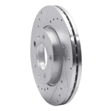 R1 Concepts 2002-2002 Kia Sedona Front Left Drilled & Slotted Silver Brake Rotor by R1 Concepts 631-21019L