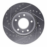 R1 Concepts 2002-2002 Kia Sedona Front Right Drilled & Slotted Silver Brake Rotor by R1 Concepts 631-21019R