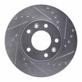 R1 Concepts 2002-2002 Kia Sedona Front Right Drilled & Slotted Silver Brake Rotor by R1 Concepts 631-21019R