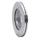 R1 Concepts 2002-2002 Kia Sedona Front Right Drilled & Slotted Silver Brake Rotor by R1 Concepts 631-21019R