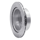 Dynamic Friction 2003-2006 Kia Sorento Rear Left Drilled & Slotted Silver Brake Rotor by Dynamic Friction Company 631-21021L