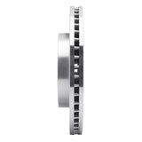 Dynamic Friction 2006-2014 Hyundai Entourage Front Right Drilled & Slotted Silver Brake Rotor by Dynamic Friction Company 631-21023R