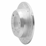 Dynamic Friction 2006-2014 Hyundai Entourage Rear Right Drilled & Slotted Silver Brake Rotor by Dynamic Friction Company 631-21024R