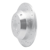 Dynamic Friction 2015-2020 Kia Sorento Rear Right Drilled & Slotted Silver Brake Rotor by Dynamic Friction Company 631-21029R