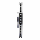 Dynamic Friction 2020-2025 Hyundai Palisade Front Right Drilled & Slotted Silver Brake Rotor by Dynamic Friction Company 631-21044R