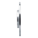 Dynamic Friction 2022-2025 Hyundai Ioniq 6 Rear Left Drilled & Slotted Silver Brake Rotor by Dynamic Friction Company 631-21054L