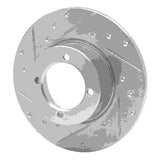 R1 Concepts 1967-1974 Opel 1900 Front Left Drilled & Slotted Silver Brake Rotor by R1 Concepts 631-22000L