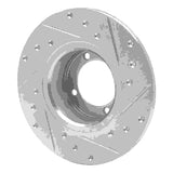 R1 Concepts 1967-1974 Opel 1900 Front Left Drilled & Slotted Silver Brake Rotor by R1 Concepts 631-22000L