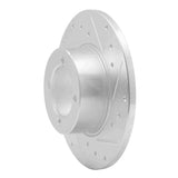 R1 Concepts 1967-1974 Opel Manta Front Right Drilled & Slotted Silver Brake Rotor by R1 Concepts 631-22000R