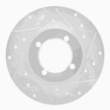 R1 Concepts 1967-1974 Opel Manta Front Right Drilled & Slotted Silver Brake Rotor by R1 Concepts 631-22000R