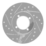 R1 Concepts 1974-1979 Lotus Esprit Front Left Drilled & Slotted Silver Brake Rotor by R1 Concepts 631-22001L