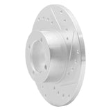 R1 Concepts 1974-1979 Lotus Esprit Front Right Drilled & Slotted Silver Brake Rotor by R1 Concepts 631-22001R