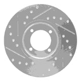 R1 Concepts 1974-1979 Lotus Esprit Front Right Drilled & Slotted Silver Brake Rotor by R1 Concepts 631-22001R