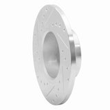 R1 Concepts 1974-1979 Lotus Esprit Front Right Drilled & Slotted Silver Brake Rotor by R1 Concepts 631-22001R