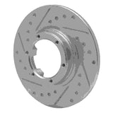 R1 Concepts 1971-1983 Renault R12 Front Left/Rear Left Drilled & Slotted Silver Brake Rotor by R1 Concepts 631-23000L