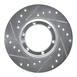 R1 Concepts 1971-1983 Renault R12 Front Left/Rear Left Drilled & Slotted Silver Brake Rotor by R1 Concepts 631-23000L