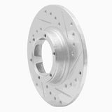 R1 Concepts 1971-1983 Renault R5 Front Right/Rear Right Drilled & Slotted Silver Brake Rotor by R1 Concepts 631-23000R