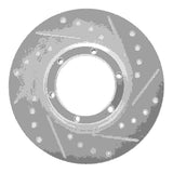 R1 Concepts 1971-1983 Renault R5 Front Right/Rear Right Drilled & Slotted Silver Brake Rotor by R1 Concepts 631-23000R