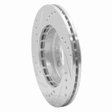R1 Concepts 1983-1985 Renault R18I Front Right Drilled & Slotted Silver Brake Rotor by R1 Concepts 631-23002R