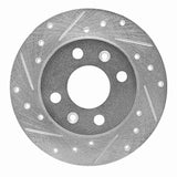 R1 Concepts 1981-1987 Renault Encore Front Left Drilled & Slotted Silver Brake Rotor by R1 Concepts 631-23003L