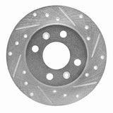 R1 Concepts 1981-1987 Renault Encore Front Right Drilled & Slotted Silver Brake Rotor by R1 Concepts 631-23003R