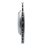 Dynamic Friction 2017-2025 Tesla Model 3 Rear Left Drilled & Slotted Silver Brake Rotor by Dynamic Friction Company 631-26005L