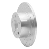 R1 Concepts 1967-1972 Volvo 164 Front Left Drilled & Slotted Silver Brake Rotor by R1 Concepts 631-27000L