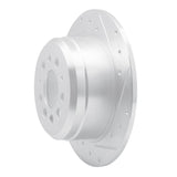 R1 Concepts 1967-1974 Volvo 142 Rear Right Drilled & Slotted Silver Brake Rotor by R1 Concepts 631-27001R