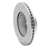 R1 Concepts 1976-1993 Volvo 240/242/244/GLE/262/265/DL/264/245 Front Right Drilled & Slotted Silver Brake Rotor by R1 Concepts 631-27005R