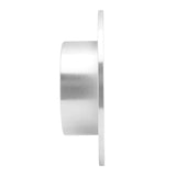 R1 Concepts 1974-1995 Volvo 264/240 Rear Right Drill & Slot Silver Brake Rotor by R1 Concepts 631-27006R