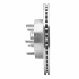 R1 Concepts 1982-1987 Volvo 740/745/760 Series Front Right Drilled & Slotted Silver Brake Rotor by R1 Concepts 631-27010R
