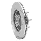 R1 Concepts 1982-1987 Volvo 740/745/760 Series Front Right Drilled & Slotted Silver Brake Rotor by R1 Concepts 631-27010R