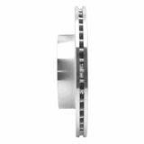 R1 Concepts 1982-1990 Volvo 760 Series/740/745 Front Right Drilled & Slotted Silver Brake Rotor by R1 Concepts 631-27012R