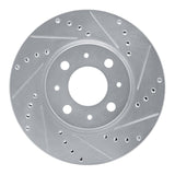 R1 Concepts 1993-1995 Volvo 850 Front Right Drilled & Slotted Silver Brake Rotor by R1 Concepts 631-27016R