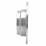R1 Concepts 1993-1995 Volvo 850 Rear Left Drilled & Slotted Silver Brake Rotor by R1 Concepts 631-27017L