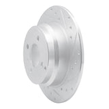 R1 Concepts 1993-1995 Volvo 850 Rear Right Drilled & Slotted Silver Brake Rotor by R1 Concepts 631-27017R