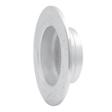 R1 Concepts 1993-1995 Volvo 850 Rear Right Drilled & Slotted Silver Brake Rotor by R1 Concepts 631-27017R