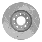 R1 Concepts 1995-2004 Volvo S70/850/S90/960/V70/C70/V90 Front Right Drilled & Slotted Silver Brake Rotor by R1 Concepts 631-27018R