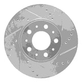 R1 Concepts 1995-2004 Volvo S70/850/S90/960/V70/C70/V90 Front Right Drilled & Slotted Silver Brake Rotor by R1 Concepts 631-27018R