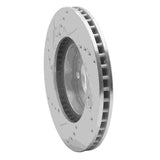 R1 Concepts 1995-2004 Volvo S70/850/S90/960/V70/C70/V90 Front Right Drilled & Slotted Silver Brake Rotor by R1 Concepts 631-27018R